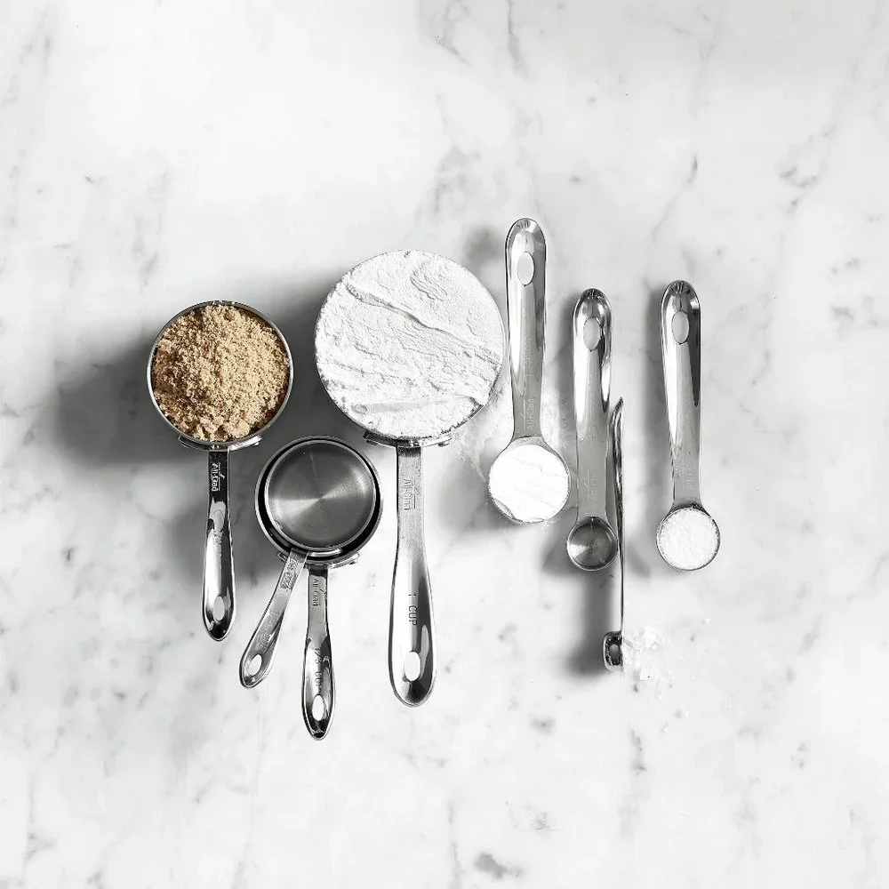 All-Clad Measuring Cups Spoons 8 Pc Set